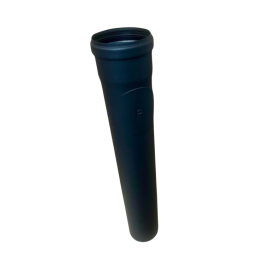 rookkanaal enkelwandig met luik L:50 cm Ø100mm pelletkachel | 123rookkanaal