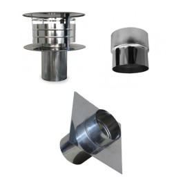 Aansluitset voor flexibel Ø100mm basis | 123rookkanaal