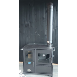 Kachel Factory Saphire 10 KW | 123rookkanaal