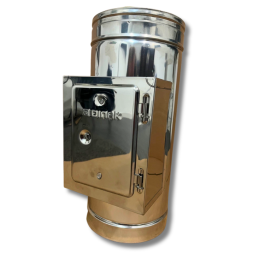 DINAK DW reinigingselement met deur Ø130mm | 123rookkanaal