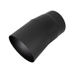 Kachelpijp enkelwandig bocht 11 graden Ø125mm | 123rookkanaal