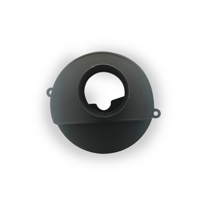Externe luchttoevoer adaptor ø80mm tbv TermaTech TT10 , TT20 en TT21 | 123rookkanaal