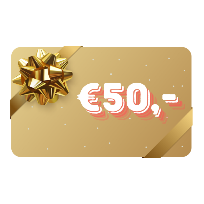 Cadeaubon ter waarde van €50,- | 123rookkanaal