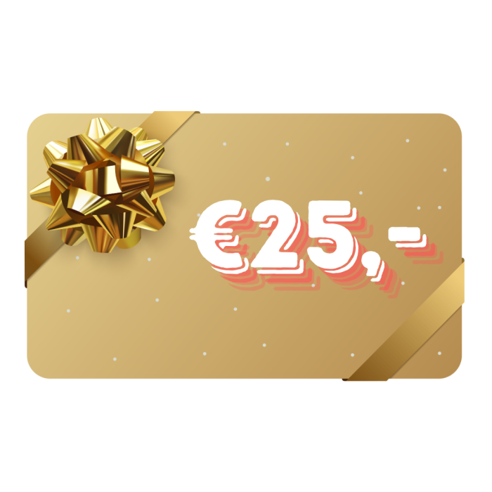 Cadeaubon ter waarde van €25,- | 123rookkanaal