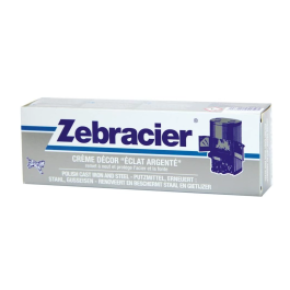 Kachelpoets zebracier 100ml ZILVERGRIJS | 123rookkanaal