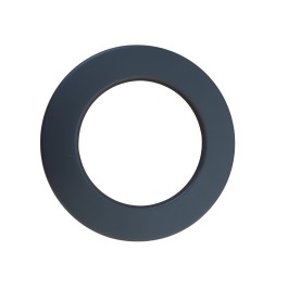 Kachelpijp enkelwandig rozet smal Ø120mm met rand 35mm | 123rookkanaal