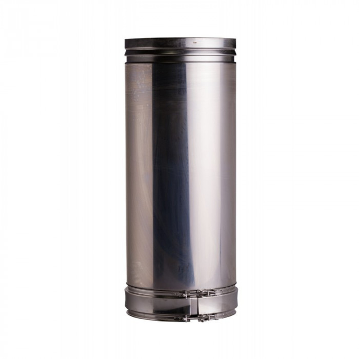 dubbelwandig rookkanaal L:50cm Ø200mm Profi-Line | 123rookkanaal