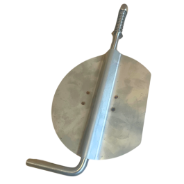 losse RVS klepsleutel of smoorklep 130mm | 123rookkanaal
