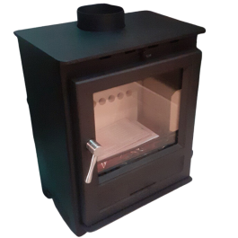 Charlton & Jenrick Fireline FP5W-4 houtkachel breed | 123rookkanaal