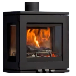 Charlton & Jenrick Purevision LPV5 houtkachel op pootjes | 123rookkanaal