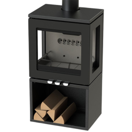 Charlton & Jenrick Purevision LPV5 depot houtkachel | 123rookkanaal