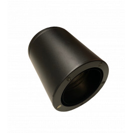 DINAK DW Black inkortbare nisbus-horizontaal L:25cm Ø130mm (verloop EW-DW) | 123rookkanaal