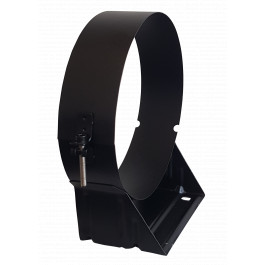 DINAK DW Black muurbeugel star Ø130mm | 123rookkanaal