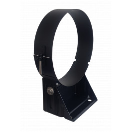 DINAK DW Black muurbeugel verstelbaar 70-120mm Ø130mm | 123rookkanaal