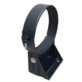 DINAK DW Black muurbeugel verstelbaar 70-120mm Ø180mm | 123rookkanaal