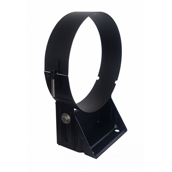 DINAK DW Black muurbeugel verstelbaar 70-120mm Ø180mm | 123rookkanaal