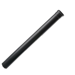 rookkanaal enkelwandig L:150 cm Ø80mm pelletkachel | 123rookkanaal