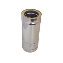 Hagemann & Machmer V3 dubbelwandig rookkanaal L:50cm Ø150mm | 123rookkanaal