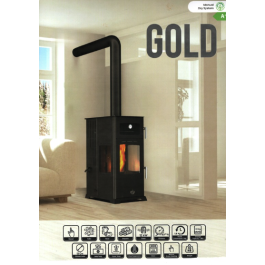 Kachel Factory Gold 12 KW | 123rookkanaal