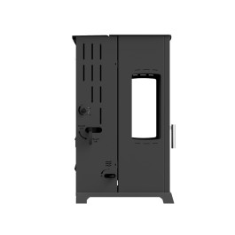 Kachel Factory Eco Plus fan 8 KW (3 zijdig glas) | 123rookkanaal