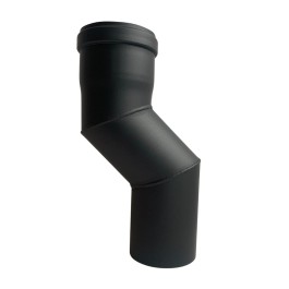 rookkanaal enkelwandig versleping 6cm Ø80mm pelletkachel | 123rookkanaal