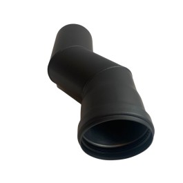 rookkanaal enkelwandig versleping 8cm Ø80mm pelletkachel | 123rookkanaal