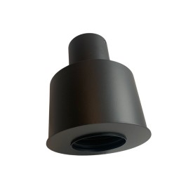 kachelpijp verloop 80-150mm (verbreden) pelletkachel | 123rookkanaal