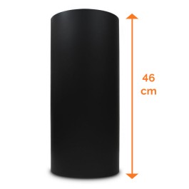 (dubbel) hitteschild, passend voor enkelwandige pijp 2mm Ø150mm | 123rookkanaal