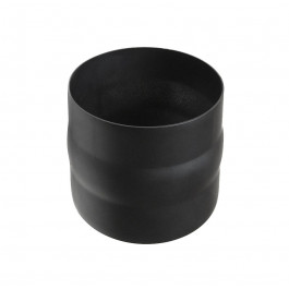 Verloop M/M L:15cm Ø130mm koppelstuk | 123rookkanaal