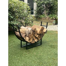 Haardhoutopslag - Design Houtrek - 55x92x21cm. | 123rookkanaal