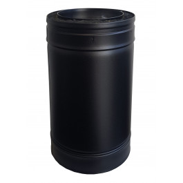 DINAK DW Black dubbelwandig rookkanaal L:27cm Ø200mm | 123rookkanaal