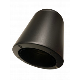 DINAK DW Black inkortbare nisbus-horizontaal L:25cm Ø200mm (verloop EW-DW) | 123rookkanaal