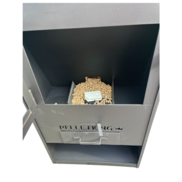 KING buitenkachel type MEDIUM (op pellets) | 123rookkanaal
