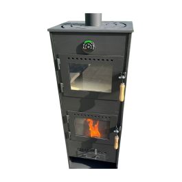 KING buitenkachel XL met pizza-oven (op pellets) | 123rookkanaal