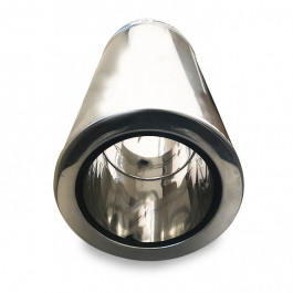 DINAK DW nisbus-verticaal L:44cm Ø150mm (verloop EW-DW) | 123rookkanaal