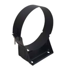 DINAK DW Black muurbeugel star Ø200mm | 123rookkanaal