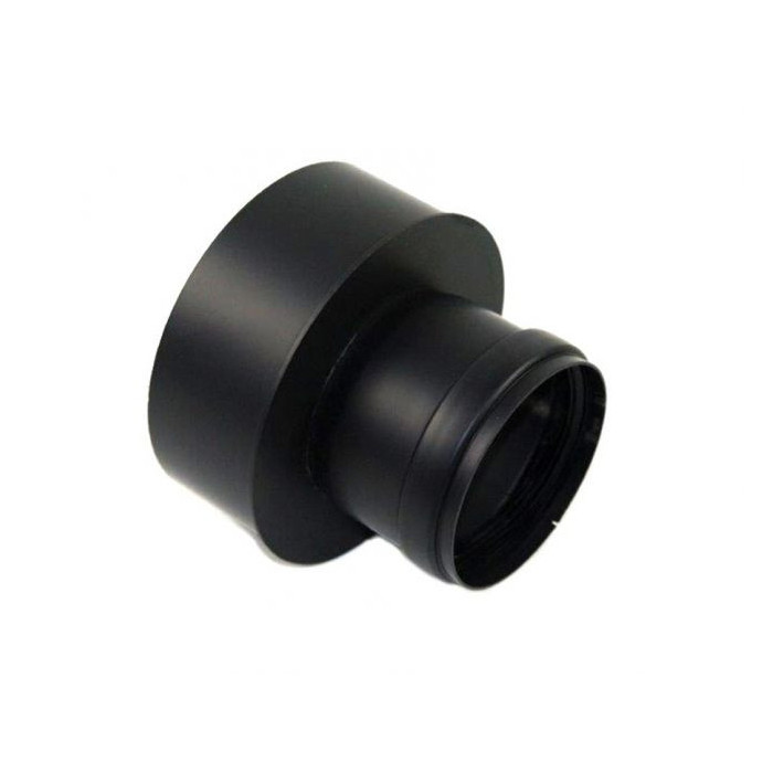 kachelpijp verloop 80-130mm (verbreden) pelletkachel | 123rookkanaal