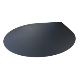 vloerplaat staal 120 x 120cm druppelvorm | 123rookkanaal