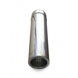 DINAK DW nisbus-verticaal L:100cm Ø150mm (verloop EW-DW) | 123rookkanaal