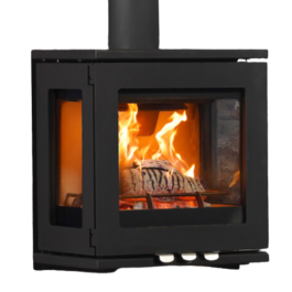 Charlton & Jenrick Purevision LPV5 Wall houtkachel | 123rookkanaal