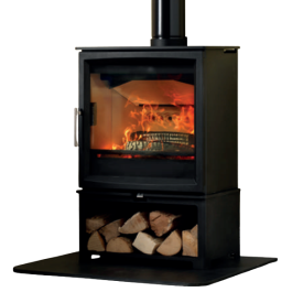 Charlton & Jenrick Fireline Woodtec 5 KW-W breed 514 mm | 123rookkanaal