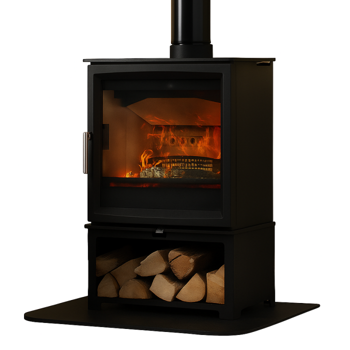 Charlton & Jenrick Fireline Woodtec 5 KW-W breed 514 mm (diepe variant) | 123rookkanaal