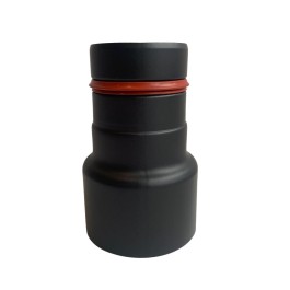 verloop 80/100 (M/F) pelletkachel | 123rookkanaal