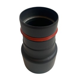 verloop 80/100 (M/F) pelletkachel | 123rookkanaal