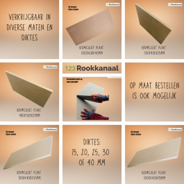 Vermiculiet plaat erg voordelig en ook op maat