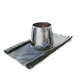 DINAK DW pellet loodslab basic nokdoorvoer dubbelwandig rookkanaal Ø80mm | 123rookkanaal