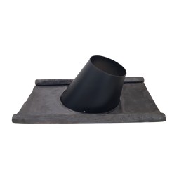 DINAK DW Black loodslab Basic 5-30 graden Ø180mm | 123rookkanaal