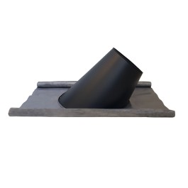 DINAK DW Black loodslab Basic 30-45 graden Ø180mm | 123rookkanaal