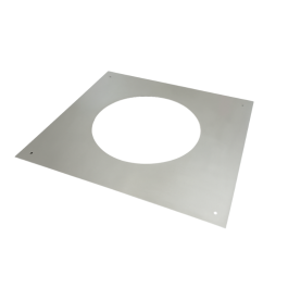 Brandseparatieplaat 0 graden dubbelwandig rookkanaal Ø150mm Profi-Line | 123rookkanaal