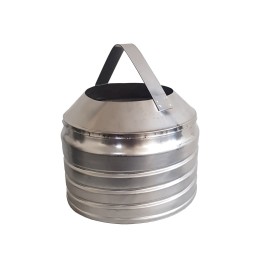 Trekkop / trekplug flexibel rookkanaal ø130mm | 123rookkanaal